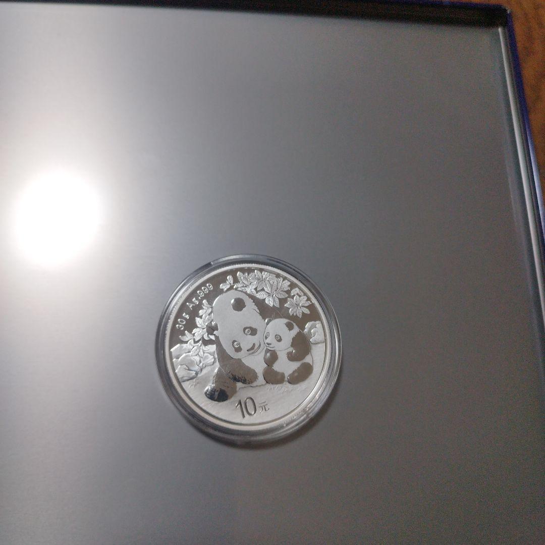 2024年 パンダ 10元 銀貨