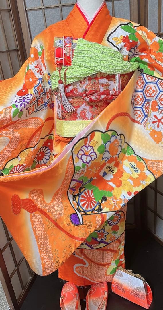 七五三7歳古典柄フルセット