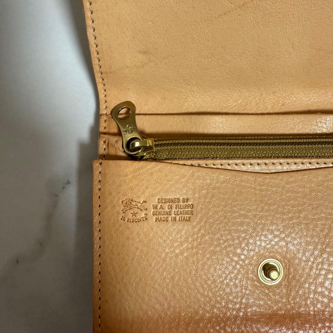 【時間限定　値引き】IL BISONTE 二つ折り財布 イルビゾンテ