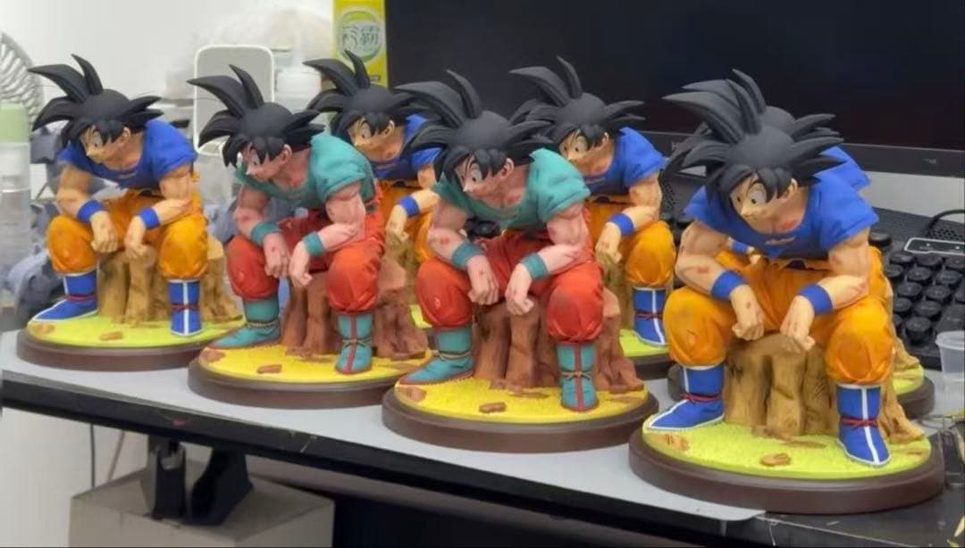 ドラゴンボール 孫悟空 ガレキ ガレージキット スタチューX③①③