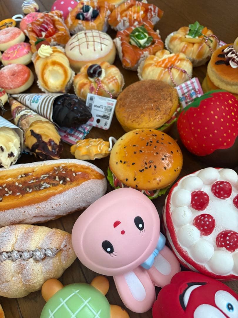 スイーツ型ストレスボールセット　スクィーズ