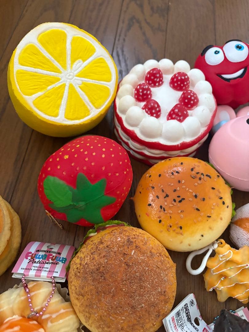スイーツ型ストレスボールセット　スクィーズ