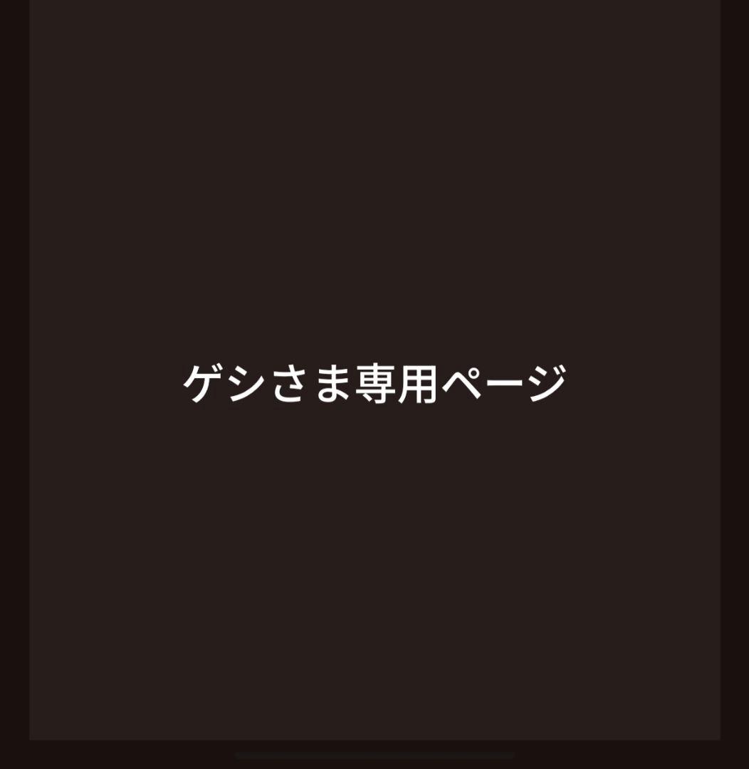ゲシさま専用ページ