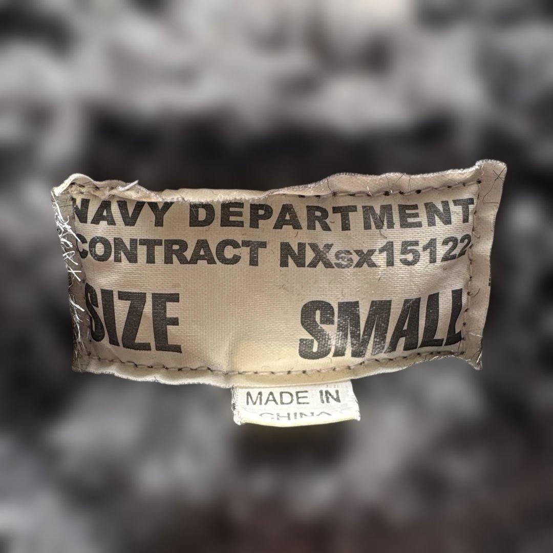 N-1 デッキジャケット　NAVY DEPARTMENT ブラック　サイズS