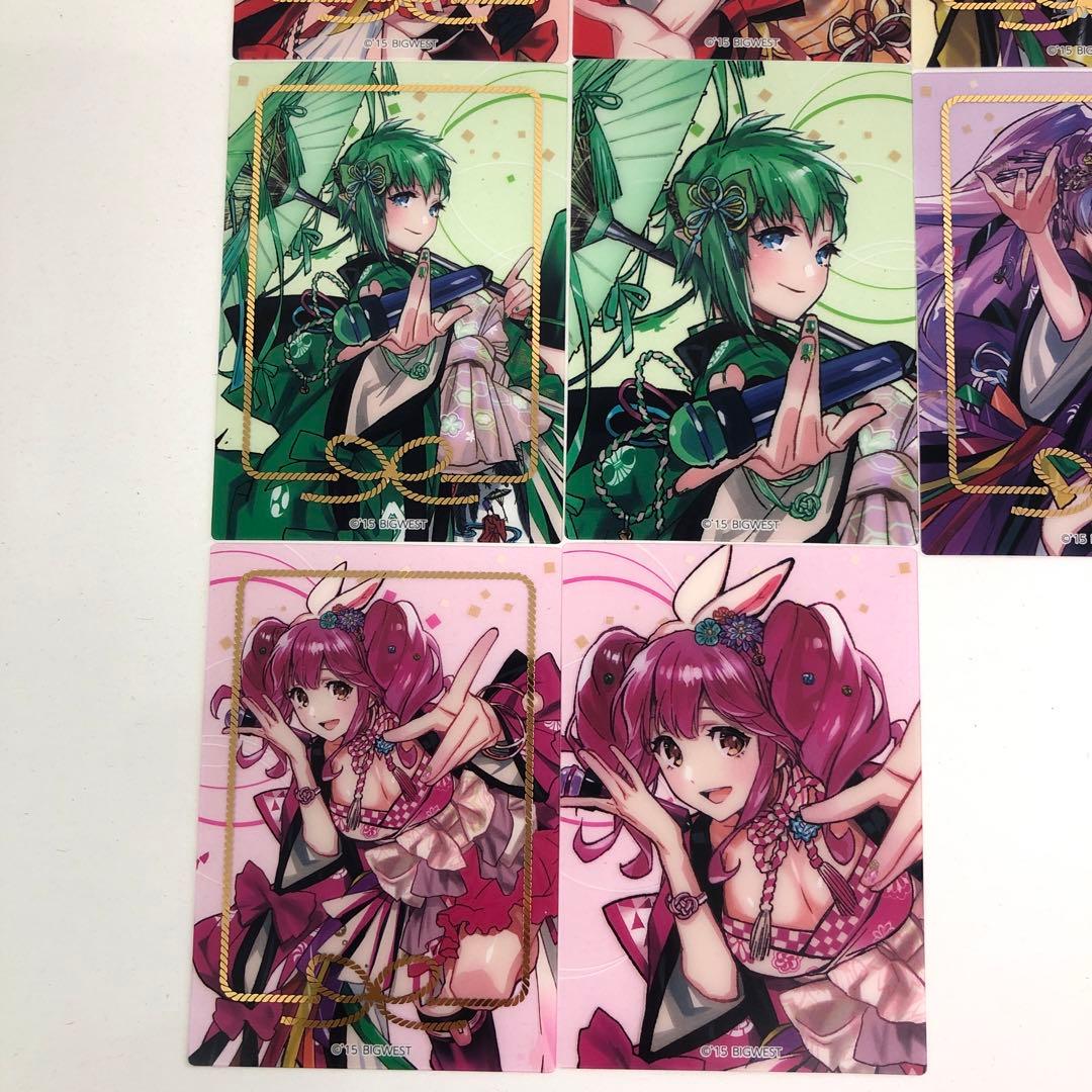 ❶②マクフェス 歌舞伎町オンステージ！ クリアカード 全14種 フルコンプ