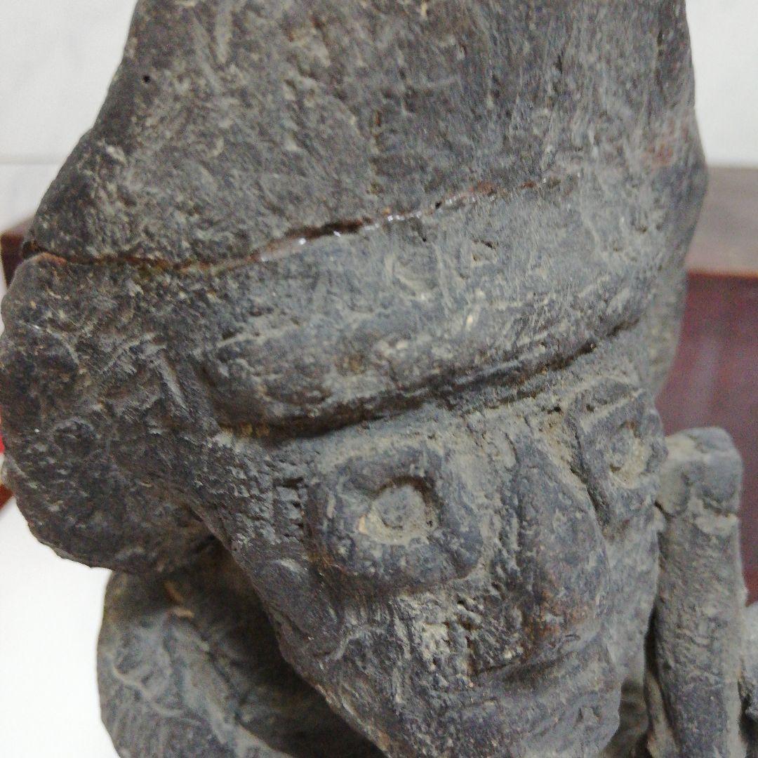 極稀少レア南米メキシコOR中近東ヨルダン　アステカ重量有出土発掘石仏埴輪