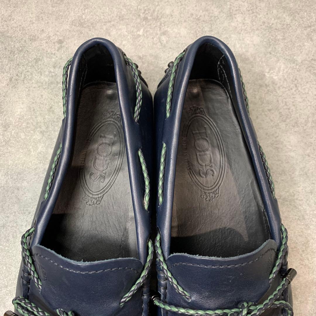 【極美品】TOD'S ゴンミーニ ドライビングシューズ レザー 24.5cm