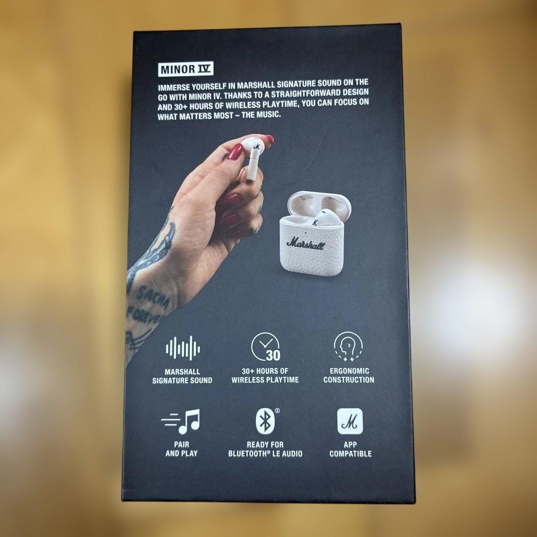 イヤホン marshall minor iv