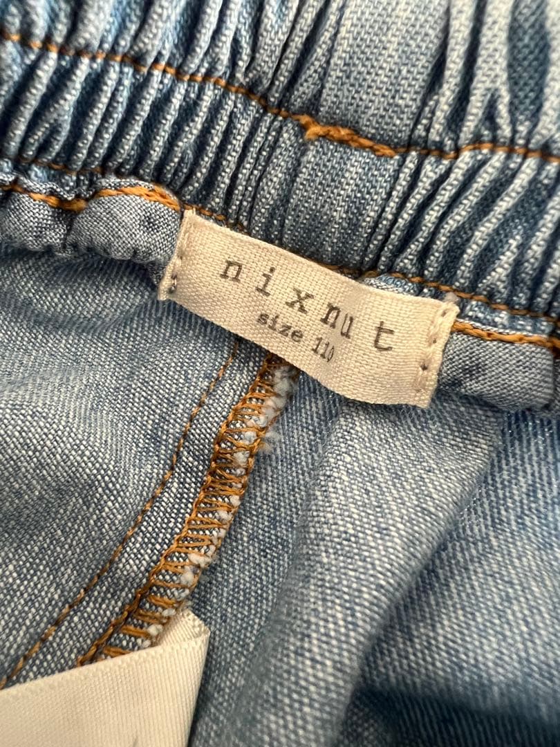 【yuka*tomo さま】nixnut ロゴデニムパンツ 110cm