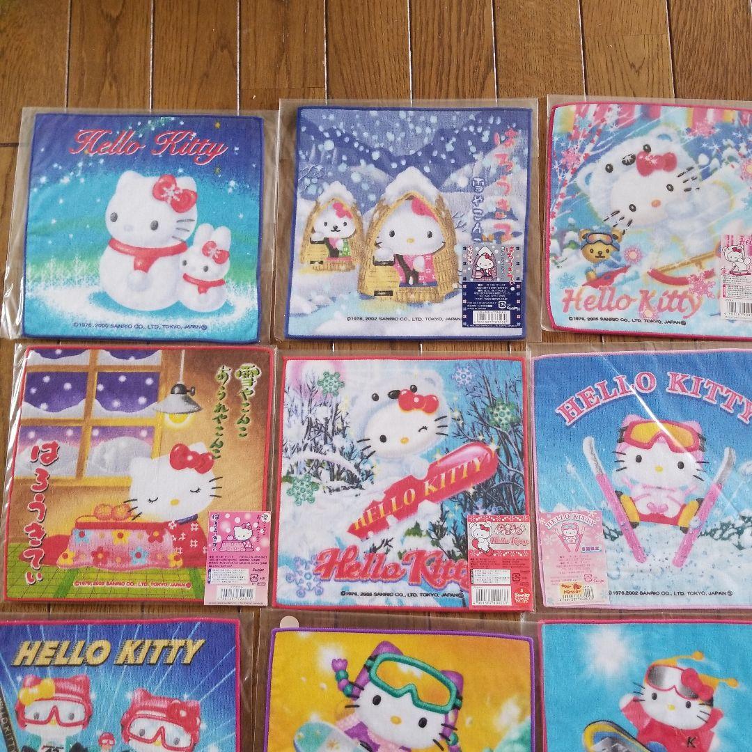 ハローキティ　冬季限定プチタオル 13枚セット