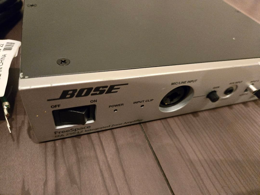 ユーカリBOSEボーズパワーアンプFreeSpaceIZA-250-LZ