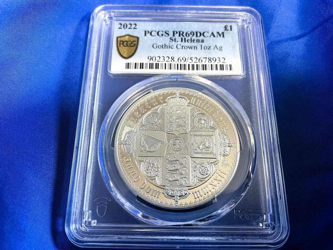 2022マスターピースゴシッククラウン1oz銀貨 PR69 (新品未使用)161