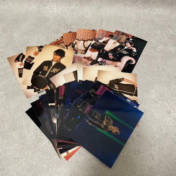 大島崚　橘りょう　月下燦然ノ星 -帝都綺譚- ブロマイド30枚＋CDセット