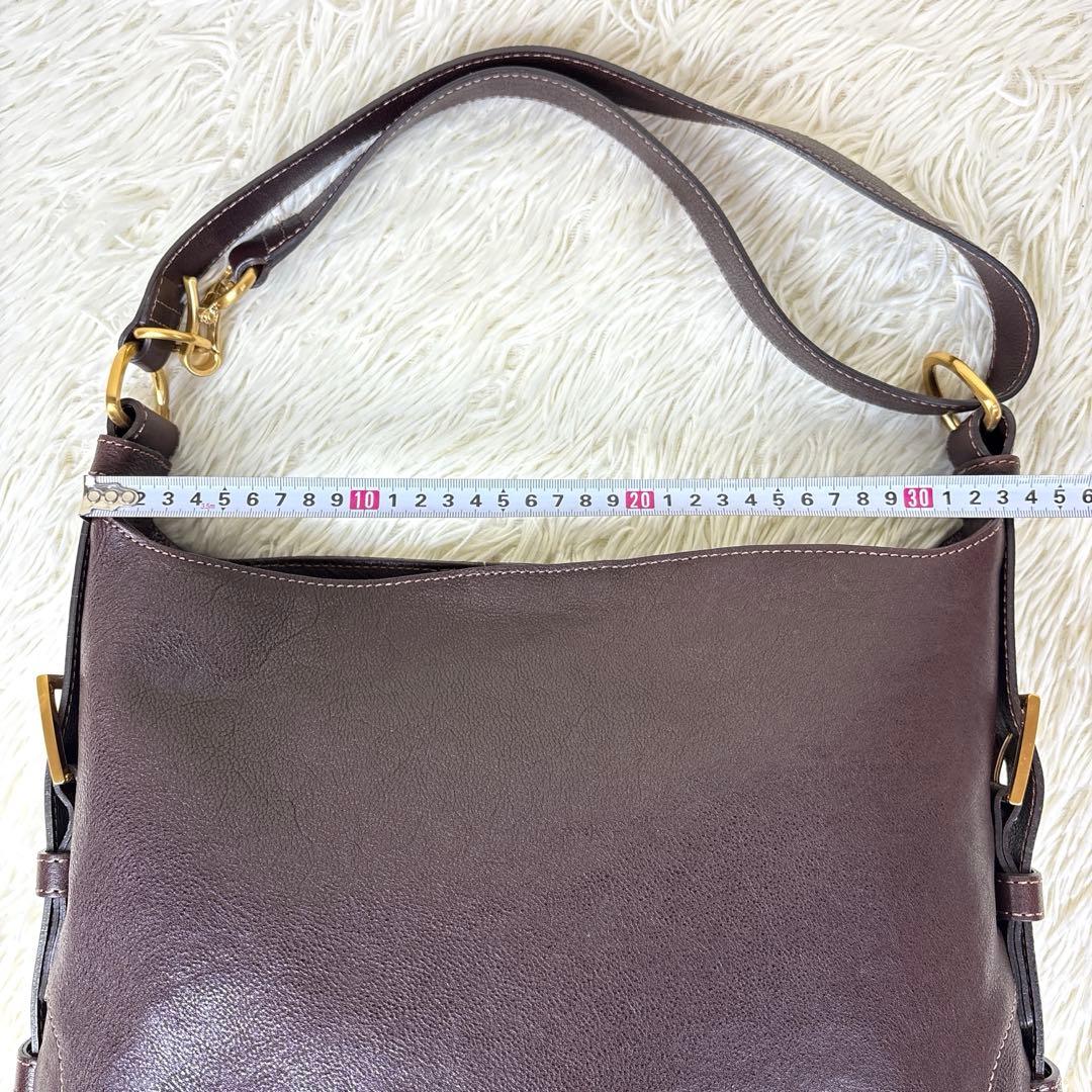 美品、土屋鞄、AGIR、アジール、2WAY、ショルダーバッグ、レザー