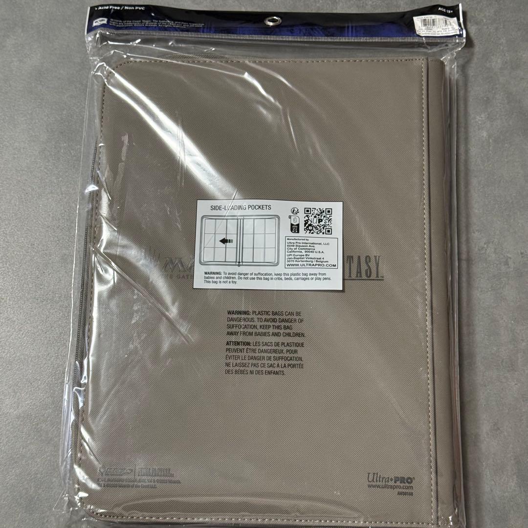 【UltraPro】クラウド・セフィロス バインダー MTG•FF ウルトラプロ