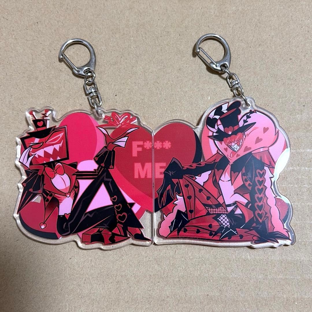 ハズビンホテル ヴォックス ヴァレンティノ アクリルキーホルダー バレンタイン