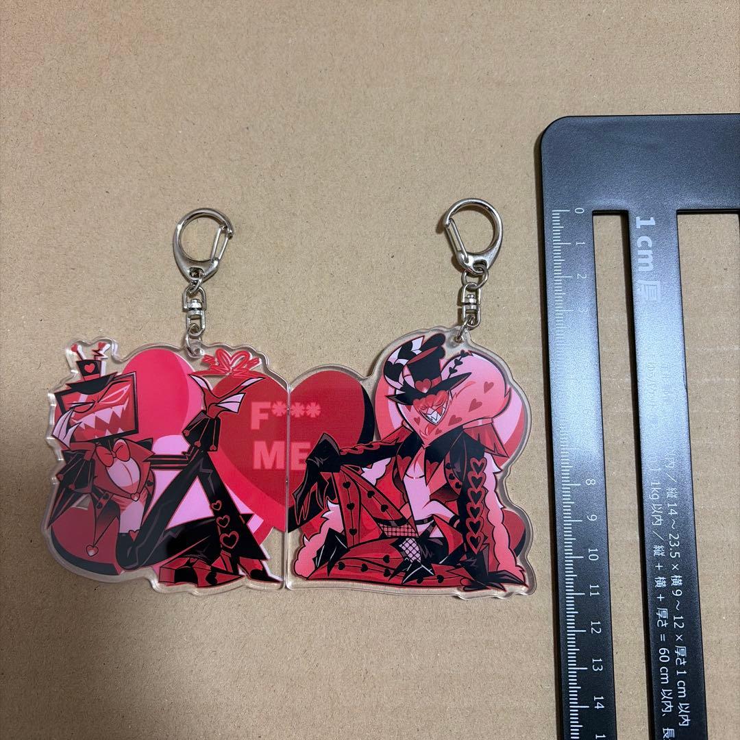 ハズビンホテル ヴォックス ヴァレンティノ アクリルキーホルダー バレンタイン