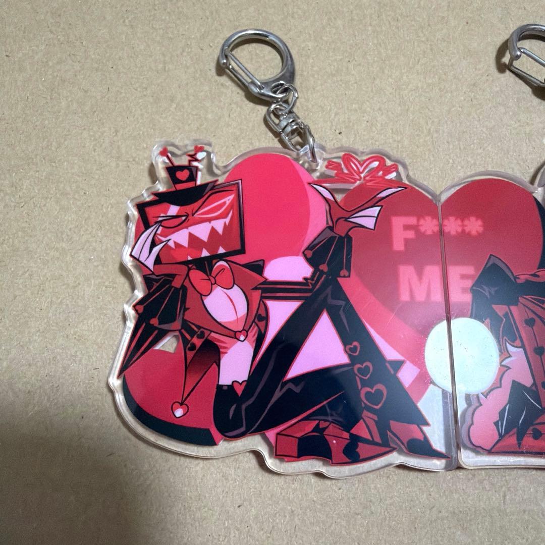 ハズビンホテル ヴォックス ヴァレンティノ アクリルキーホルダー バレンタイン