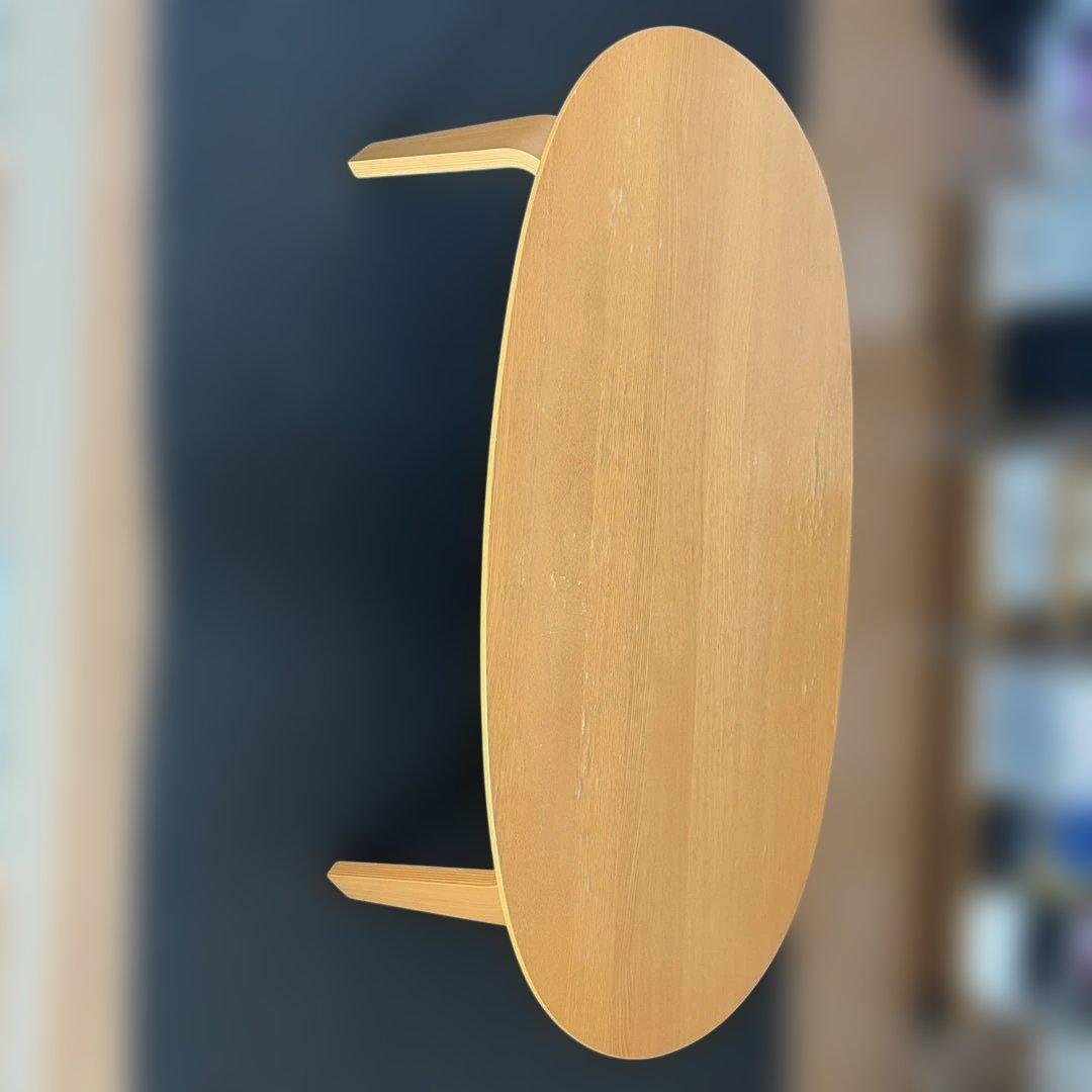 無印　楕円形 木目調 こたつ