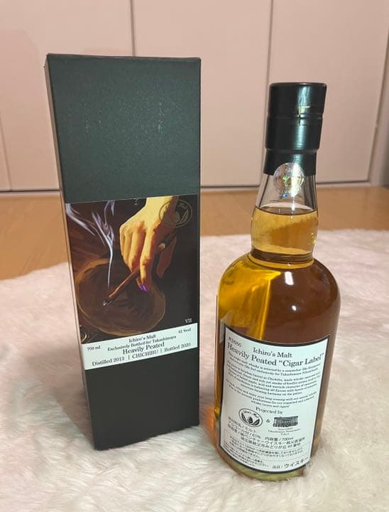 超良キリ番【限定208本】イチローズモルトヘビリーピーテッド シガーラベル