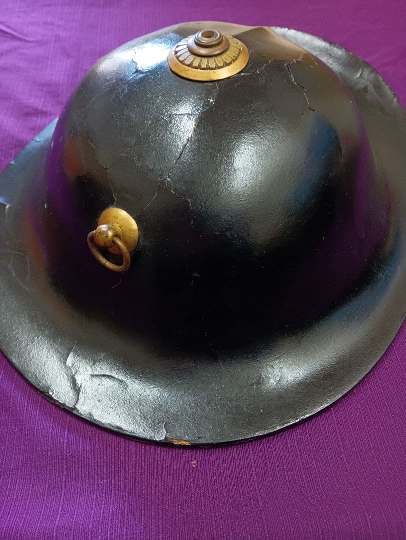 江戸時代中期〜幕末期頃上級武家時代本歌八幡座付桔梗御家紋入大名陣笠当時物難有り品