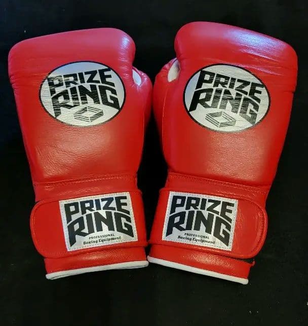 PRIZE RING ボクシンググローブ 8 oz レッド