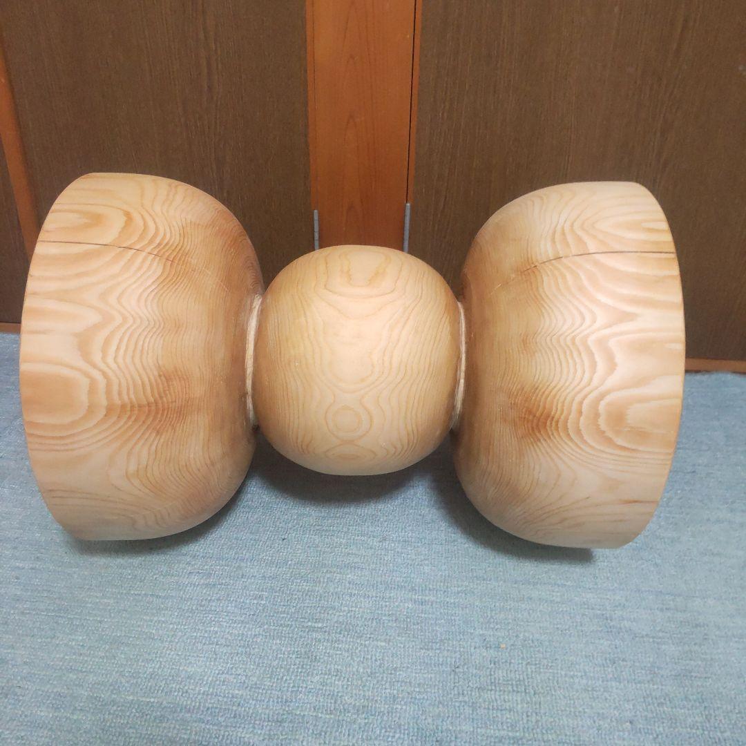 東濃ヒバ丸太椅子スツール