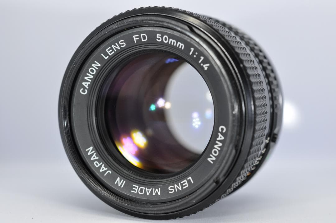 【動作ＯＫ】Canon New FD 50mm F1.4 キャノン レンズ