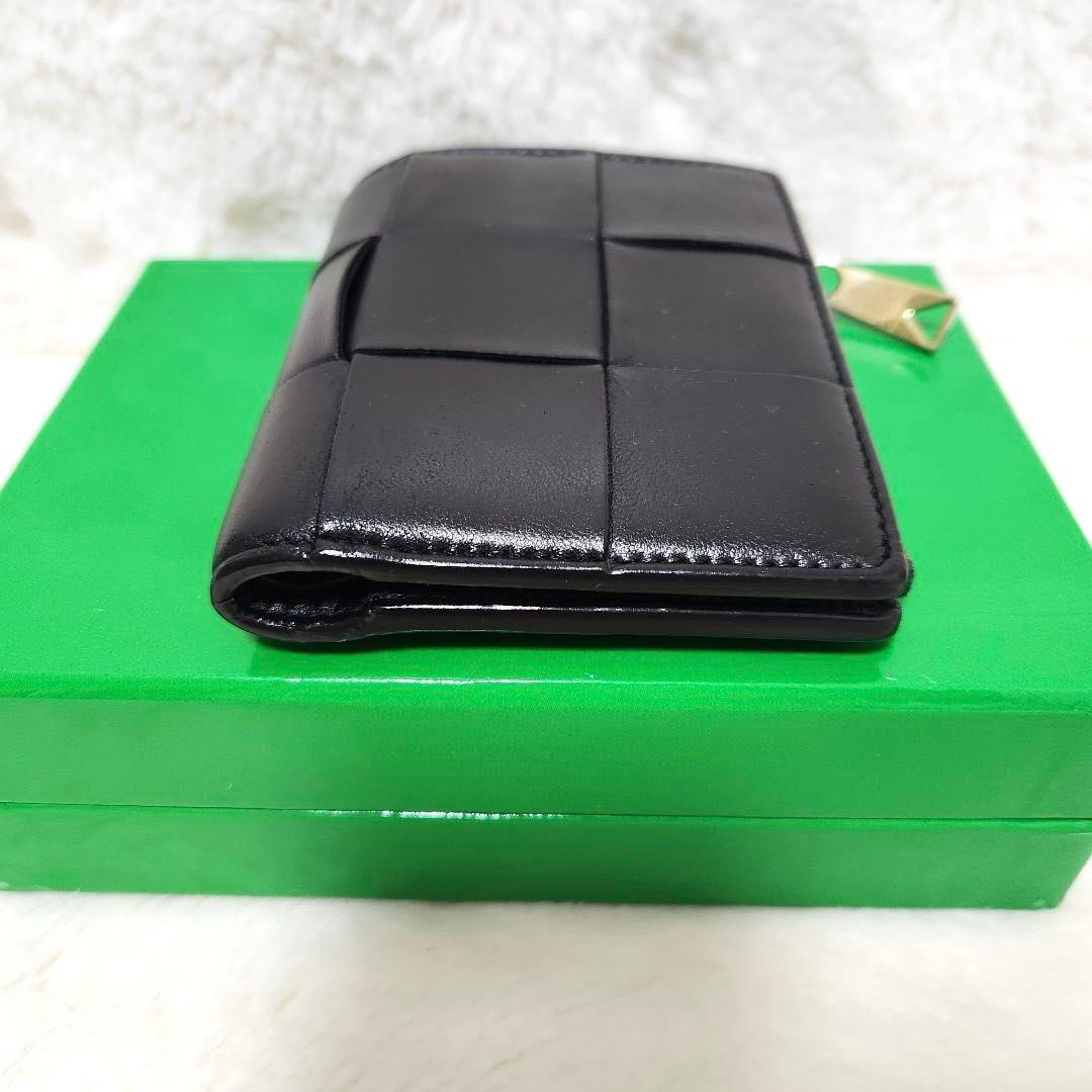 たけ✨極美品　RFID搭載✨ボッテガ　二つ折り　カセット　イントレチャート