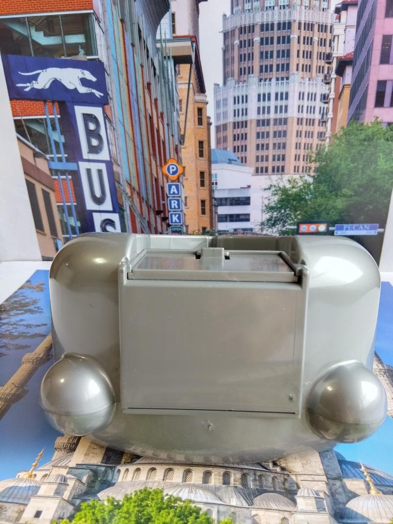 時計　おむすび型の楽しい置時計　英語学習機能付き