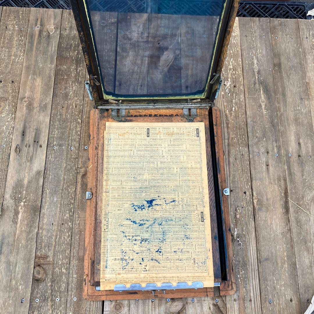 印刷機　レトロ　昭和　アンティーク　コレクション