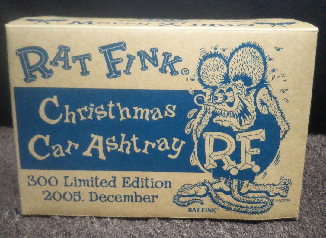 【廃盤 激レア】ラットフィンク クリスマスカー灰皿 2005年 300限定