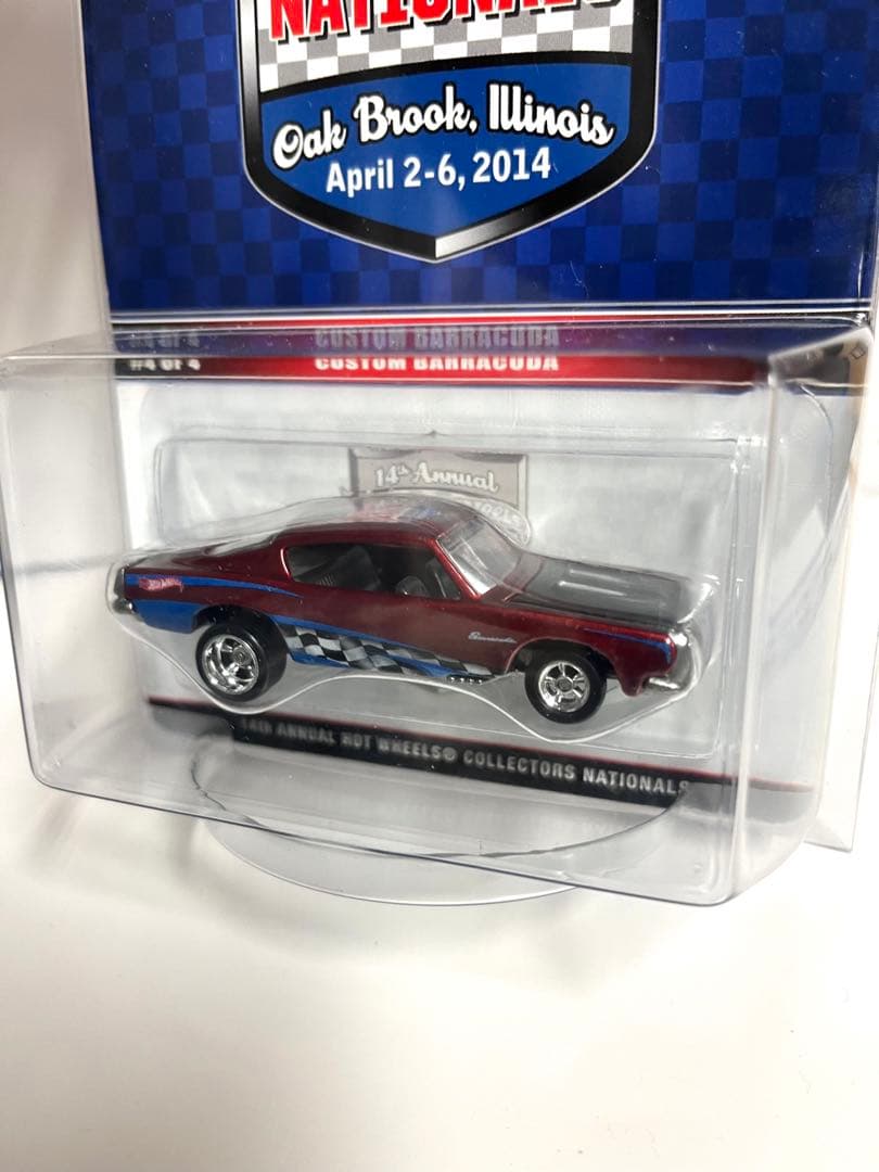 HW コレクターズナショナルズ　1200台限定チケットカー　カスタムバラクーダ