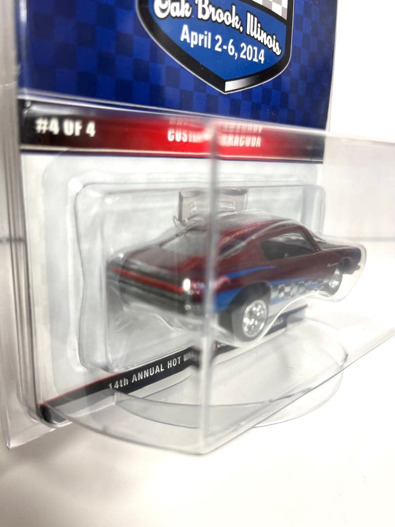 HW コレクターズナショナルズ　1200台限定チケットカー　カスタムバラクーダ