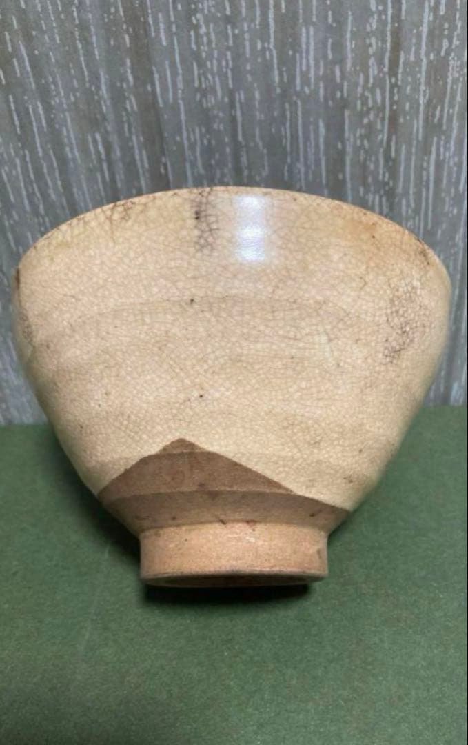 古薩摩　薩摩焼　薄茶茶碗　【希少】骨董 時代あり 天目茶碗 茶器　茶道具