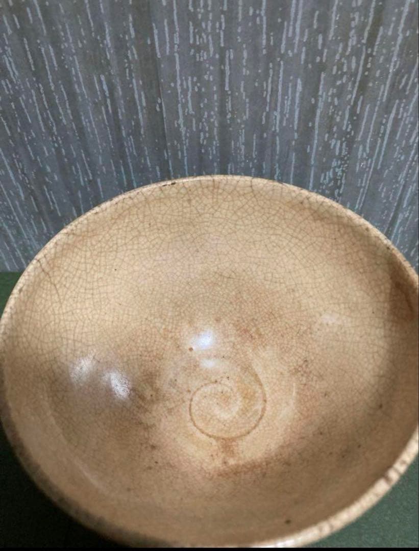 古薩摩　薩摩焼　薄茶茶碗　【希少】骨董 時代あり 天目茶碗 茶器　茶道具