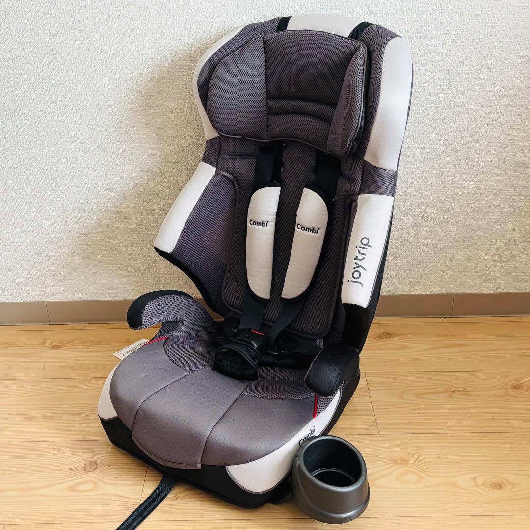 【超美品】コンビ ジョイトリップエアスルーエアー GCジュニアシート グレー