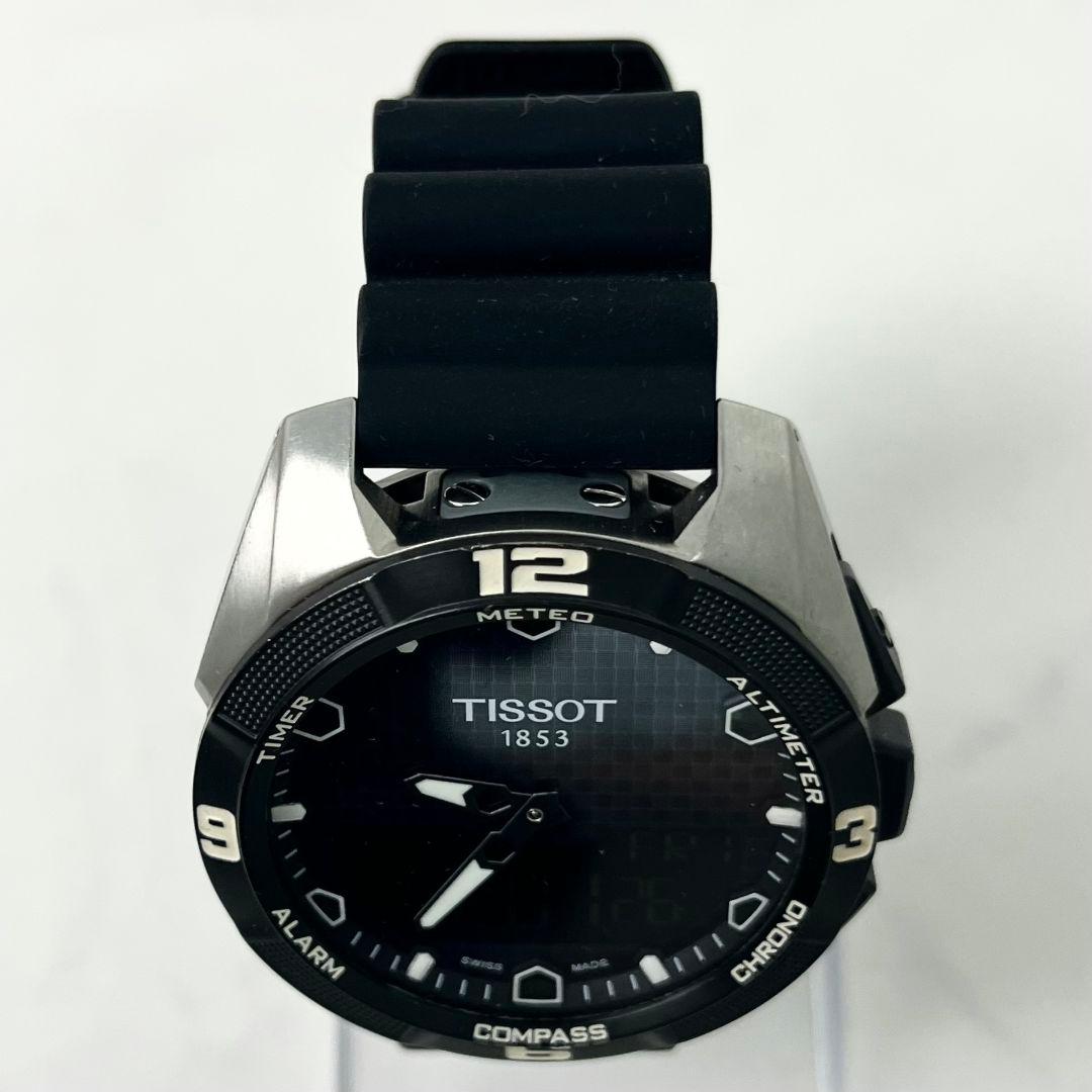 【稼働】 TISSOT T-TOUCH T091420A ソーラー 腕時計
