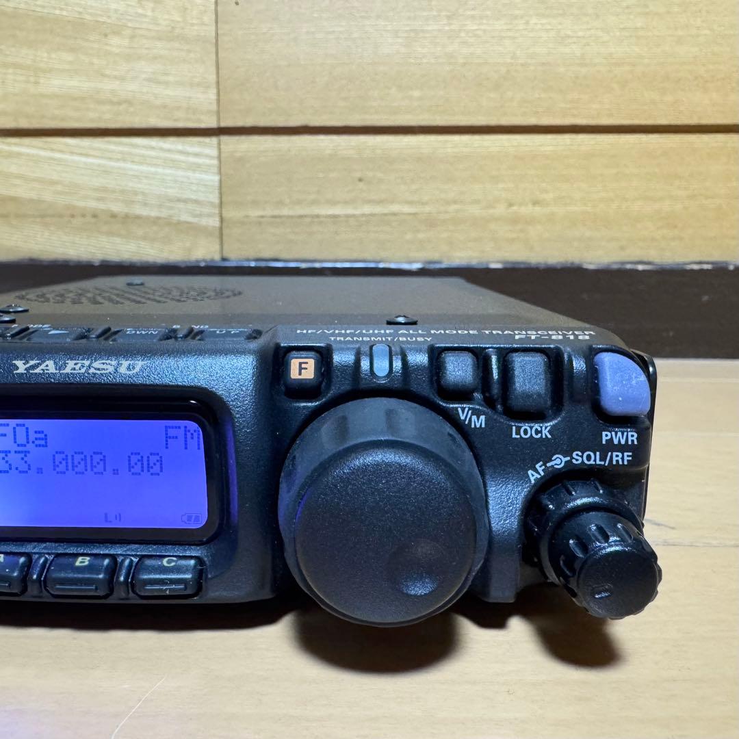 【レア】YAESU マルチバンドトランシーバー　FT-818ND