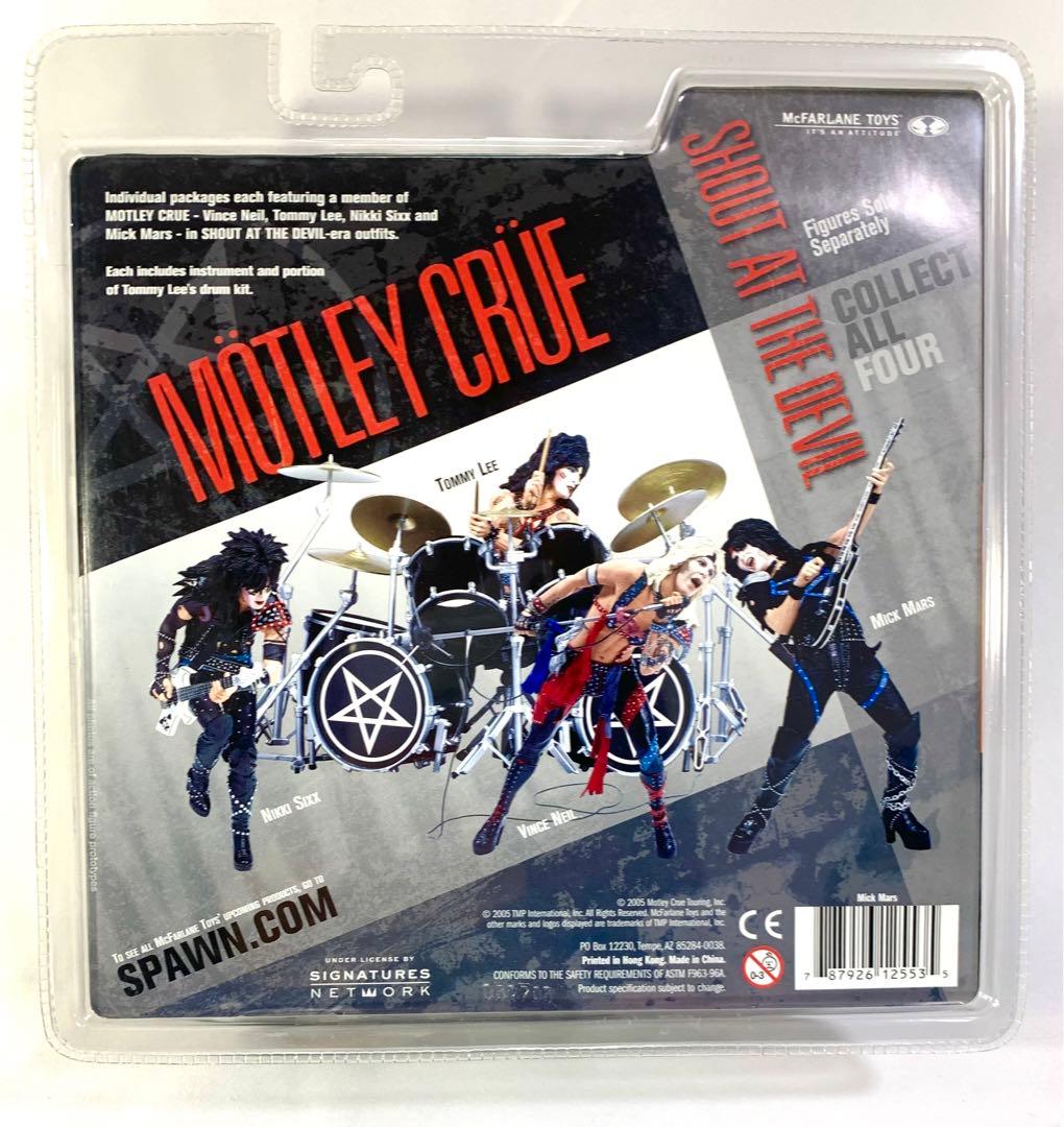 【全員揃い】【未使用】Motley Crue フィギュア　モトリークルー