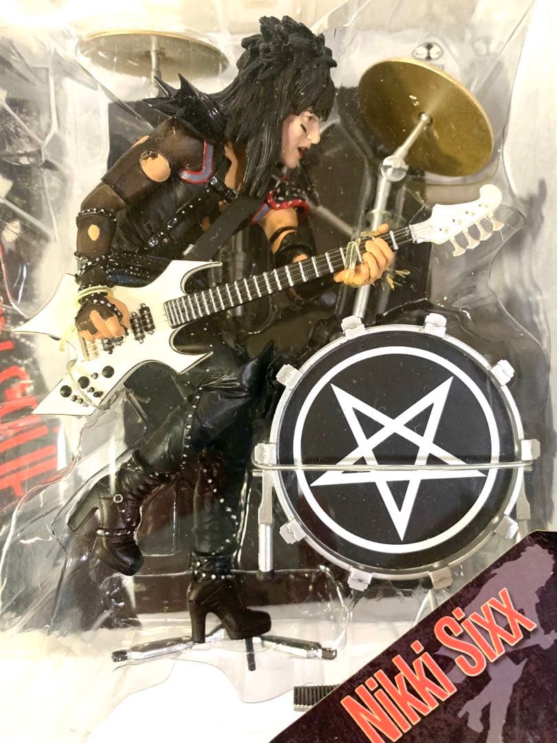 【全員揃い】【未使用】Motley Crue フィギュア　モトリークルー