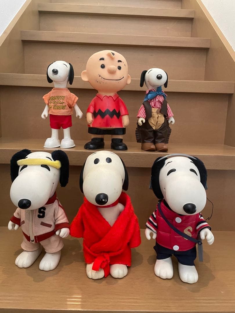 ヴィンテージ スヌーピー フィギュアセット 6体