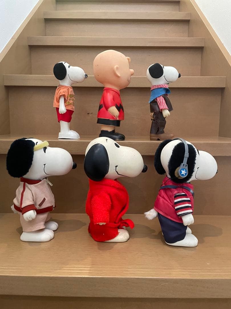 ヴィンテージ スヌーピー フィギュアセット 6体