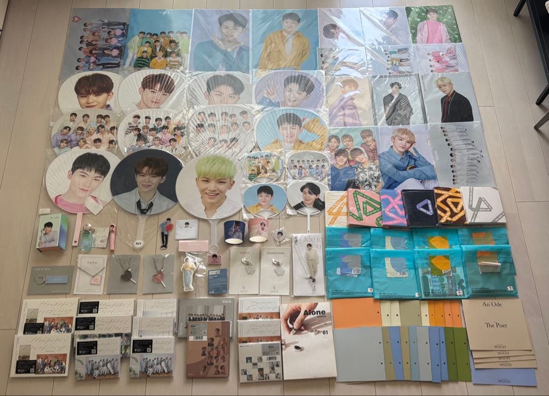 SEVENTEEN ウジ うちわ グッズ セット hmv アクスタ キーホルダー