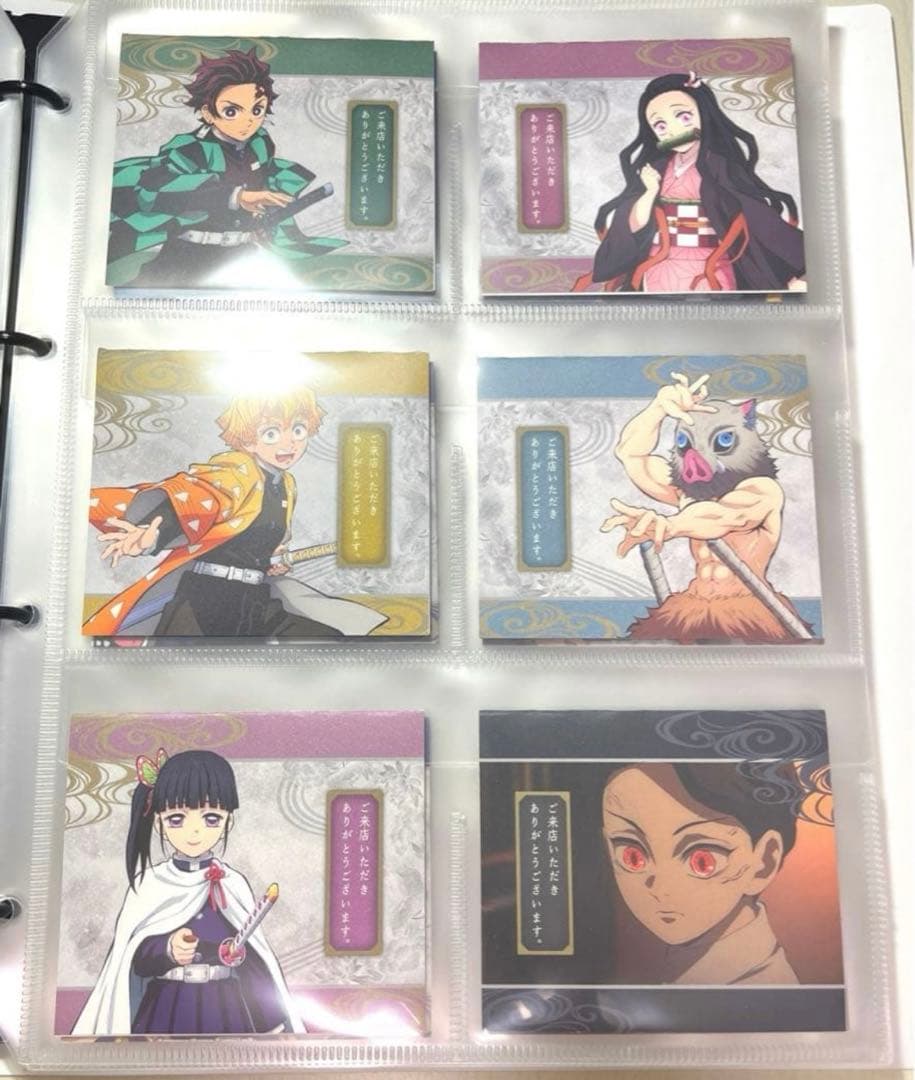 鬼滅の刃 ufotable立志編~遊郭編 応援POP ダイニング コンプ計84枚