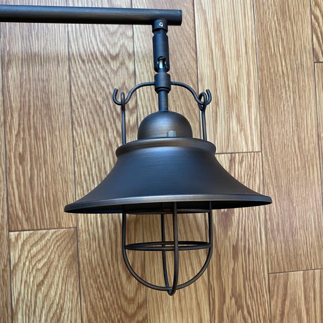 Ampoule RAUTA 4灯 シーリングライト バータイプ アイアン レトロ