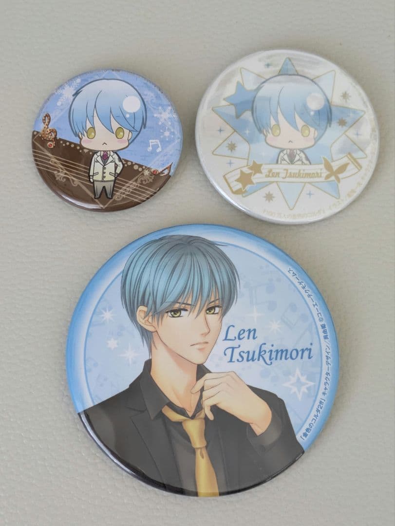 金色のコルダ　月森蓮　缶バッジ　3個セット