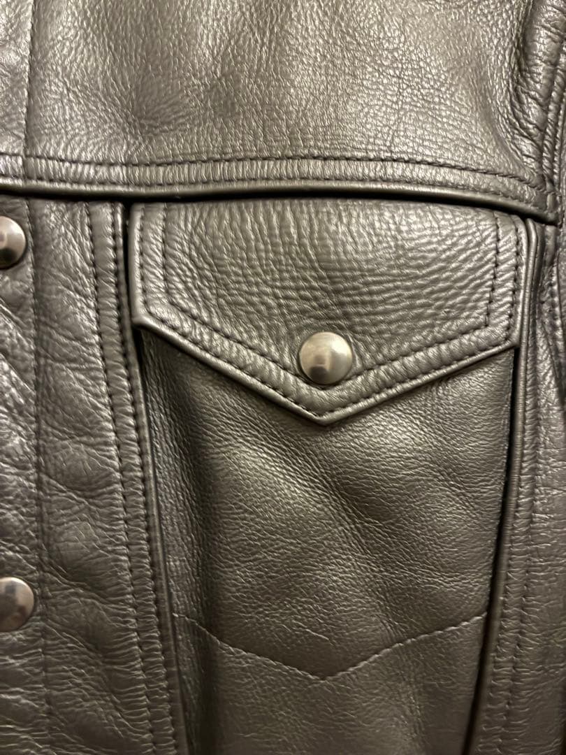 Vanson バンソン DJCB 3rd型 レザー ライダース ジャケット