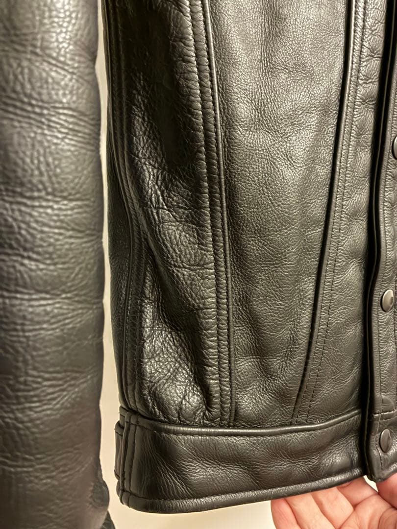 Vanson バンソン DJCB 3rd型 レザー ライダース ジャケット