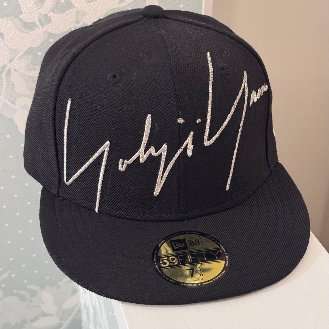 新品　ニューエラ　59fifty ヨウジヤマモト　ズームアップ　7 3/8